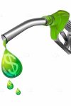 Fuel Pump and Green Fuel Drop with Dollar Symbol
